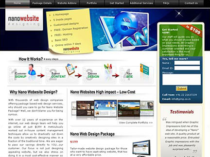 Nano Website Designing