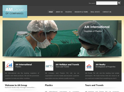 AM Group - Corporate Website