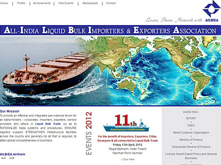 Web Development for Trade Association