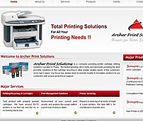 Printing Solutions Website