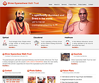 Web design for Religious Trust