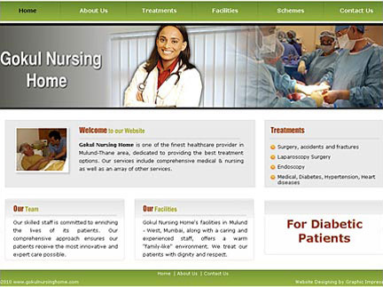 Hospital Website Design