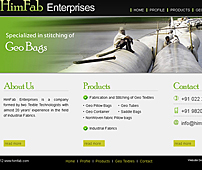 Website for Industrial Fabrics